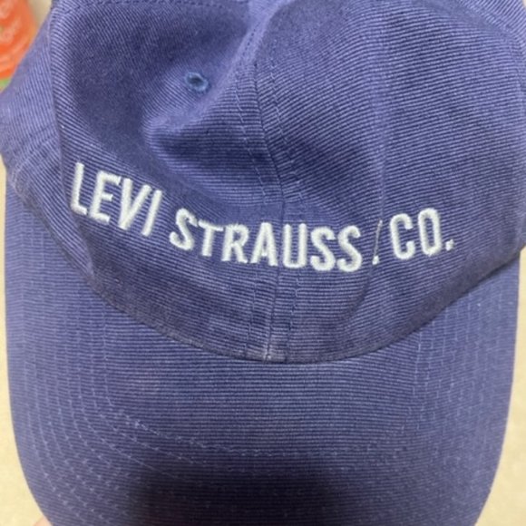 Levi Strauss & Co Purple Adjustable Cotton Baseball Cap Hat Red Tab main image 7